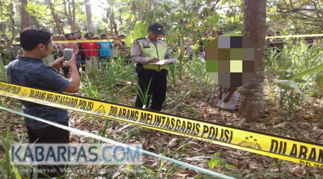 Warga Jatisari Gempar Penemuan Sosok Mayat Gantung Diri