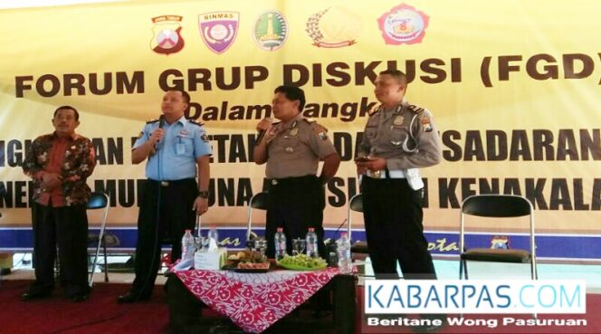 
Hindari Maraknya Kenakalan Remaja, SMPN 8 Pasuruan Gelar FGD