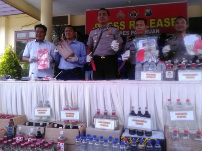 
Polres Pasuruan Panen Tangkapan Pelaku Kriminal