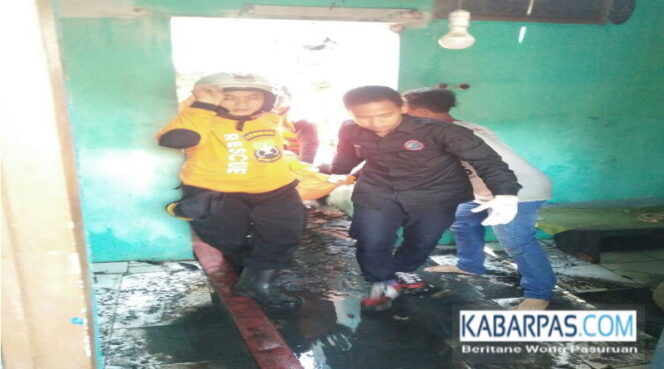 
Rumah di Grati Terbakar, 1 Orang Tewas Terpanggang