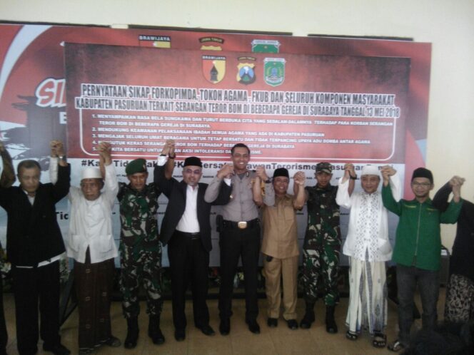 
Kapolres Pasuruan : Teroris Tidak Boleh Tumbuh di Pasuruan!