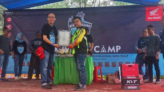
PCX Bikers Camp Ajang Silaturahmi Komunitas Honda PCX Jatim