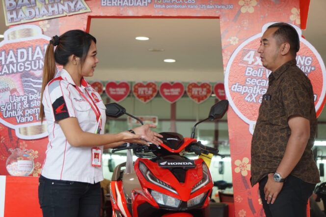 
Promo Awal Tahun, Beli Honda Vario Dapat Hadiah Undian