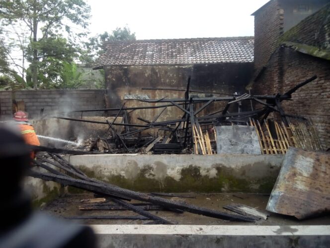 
Konslet Listrik, Kandang Ayam di Kauman Hangus Terbakar