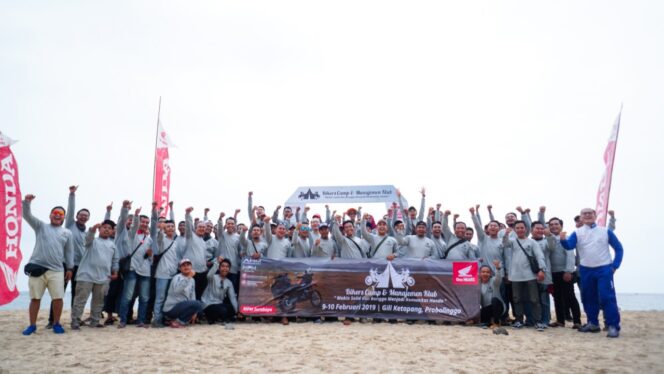 
Serunya Honda Bikers Camp 2019 di Pulau Gili Ketapang