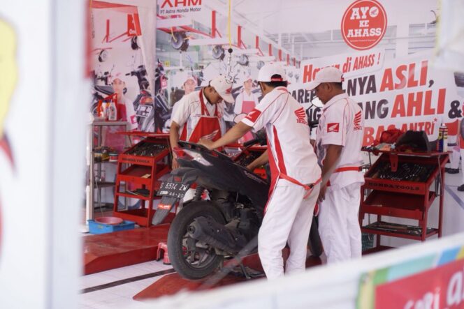 
320 AHASS Siap Layani Ganti Spare Part Asli Bebas Antri