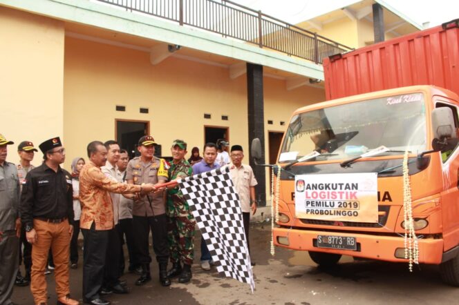 KPU Kabupaten Probolinggo Terus Kebut Distribusi Logistik Pemilu 2019