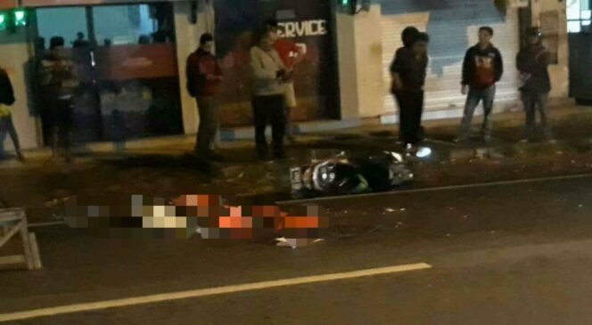 
Pemotor Sudimoro Tewas Setelah Kepalanya Terlindas Truk Gandeng