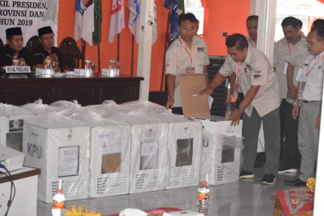 
KPU Probolinggo Mulai Rekapitulasi Hasil Penghitungan Suara Pemilu 2019