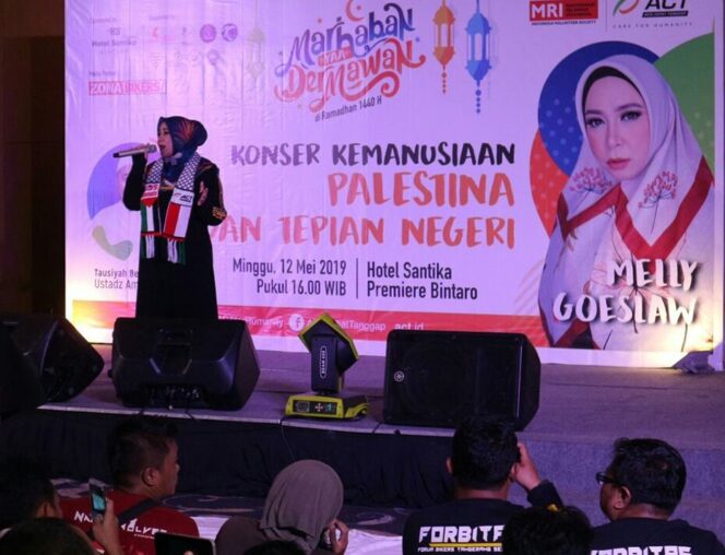 
Hotel Santika Premiere Bintaro dan ACT Gelar Konser Kemanusiaan Melly Goeslaw