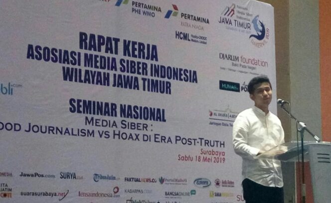 
Wagub Jatim : Media Siber Jadi Rujukan Media Sosial
