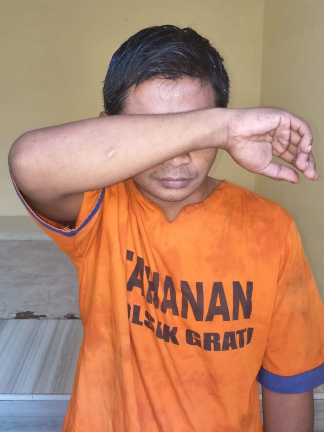 Pelaku Penipuan Ditangkap Polsek Grati, Usai Bawa Kabur dan Gadaikan Motor Korban