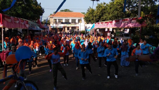 
Ratusan Masyarakat Meriahkan Gebyar Germas Puskesmas Tongas