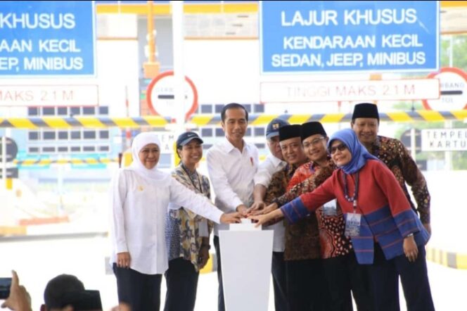 
Presiden Joko Widodo Resmikan Jalan Tol Pandaan-Malang