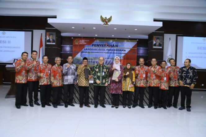 
Pemkab Probolinggo Raih Opini WTP Keenam Kali