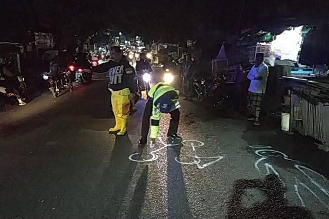 Ditabrak Honda Beat, Pejalan Kaki Terpental ke Tepi Jalan hingga Tewas di Tempat
