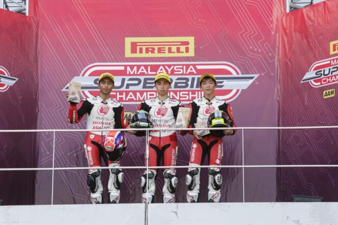 
Pebalap Astra Honda Raih Podium Kedua ATC Sepang