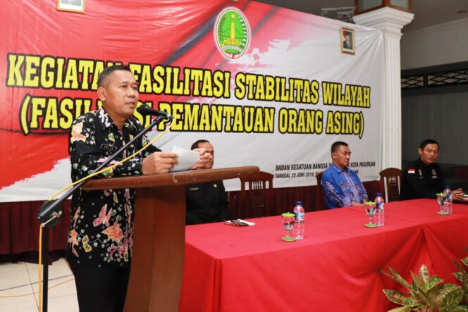 
Pemkot Pasuruan Fasilitasi Pemantauan Orang Asing di Daerah