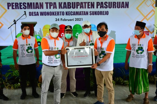 Sampoerna Dukung Peringatan HPSN dan Peresmian TPA Wonokerto