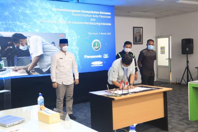 
Pemkot Pasuruan Jalin Kerjasama dengan PT. Panasonic Global Life Solution Manufacture Terkait Proyek CSR