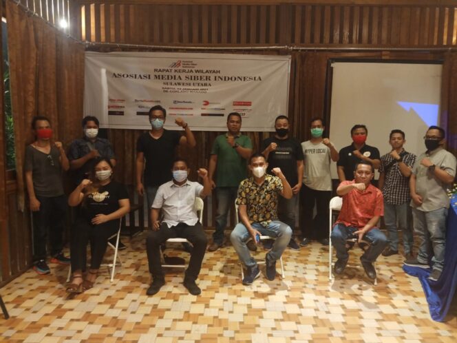 
Pengurus AMSI Sulut Dilantik Secara Virtual, Ini Susunannya