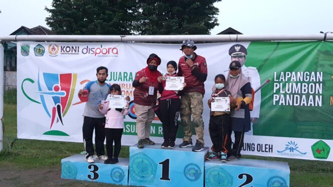 Pelajar SD Al-Kautsar Pasuruan Jadi Jawara Lomba Panahan Bupati Cup 2021