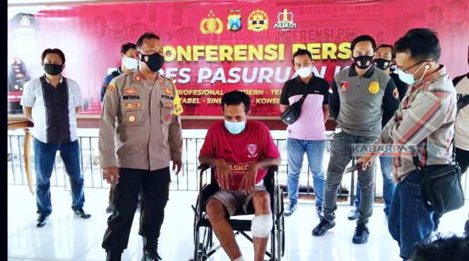 
Pelaku Penusuk Kuli Bangunan hingga Tewas Dibekuk