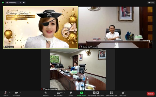 Moeldoko Ulang Tahun, Seluruh Staf KSP Patungan hingga Terkumpul Rp 150 Juta untuk Petugas Pemakaman