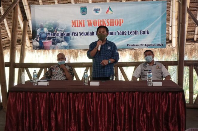 
YISI bersama Pabrik Aqua Pandaan Gagas Sekolah Pensiunan