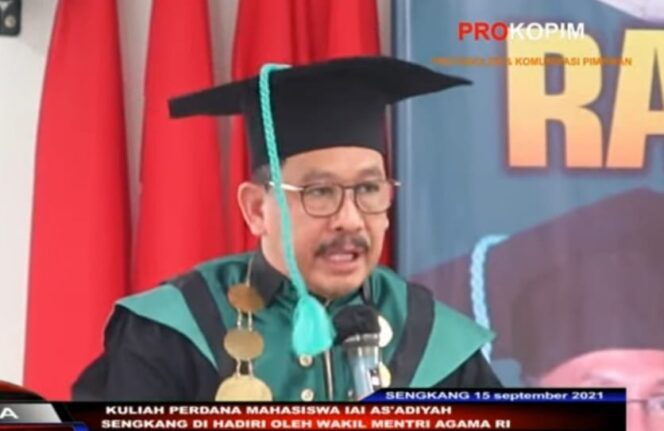
Wamenag: Mahasiswa Harus Jadi Katalisator dan Dinamisator Moderasi Beragama