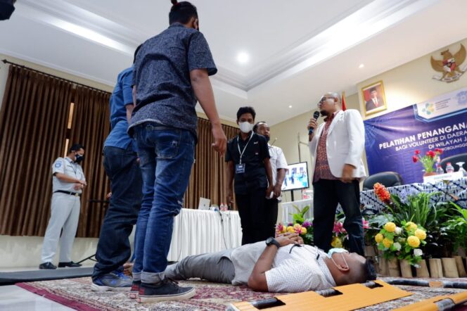 
Tekan Tingkat Fatalitas Korban Laka, Jasa Raharja Beri Pelatihan Relawan