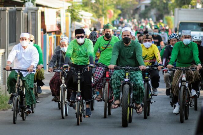 
Gowes HSN 2021, Pemkot Probolinggo Berikan Vaksinasi Gratis dan Doorprize