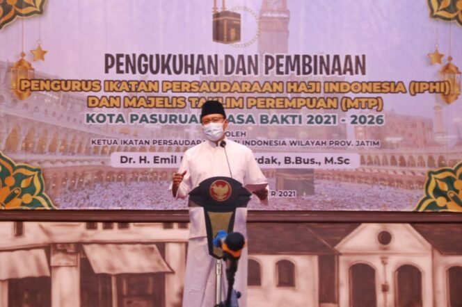 
Hadiri Pelantikan IPHI, Gus Ipul Ajak IPHI Membangun Kota Pasuruan