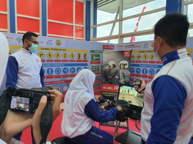 Duta Safety Riding MPM Honda Jatim Raih Juara Terbaik ke-2 VSRC 2021