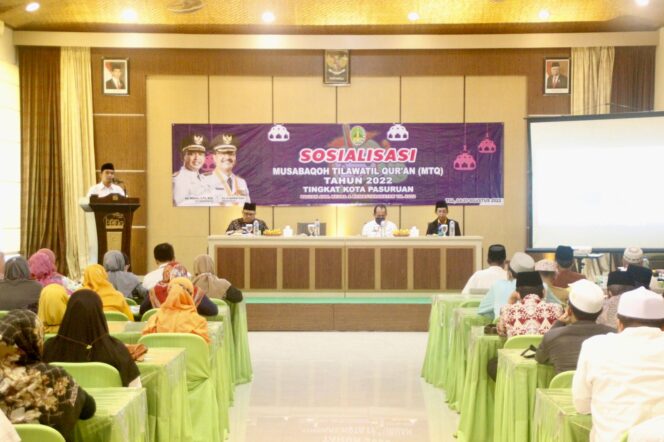 
Sosialisasi MTQ, Mas Adi Sampaikan Tunjukkan Kesiapan Sebagai Tuan Rumah Ditahun 2023