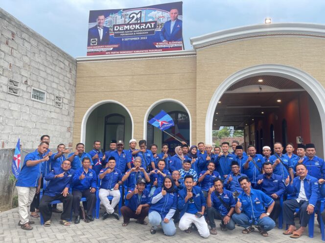 
Rayakan Momen HUT ke-21, Demokrat Kabupaten Pasuruan Siap Bersinergi Menangkan Pemilu 2024