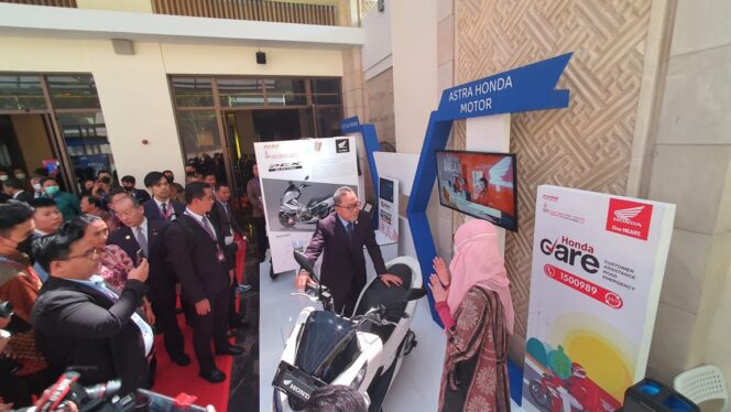 
Dukung Akselerasi Kendaraan Listrik, AHM Hadir di Rangkaian Acara G20