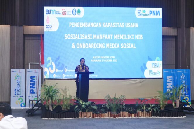 
Wawali Mas Adi Dorong Nasabah PNM Kantongi NIB