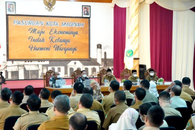
Pemkot Pasuruan Gelar Rakor Progres Capaian MCP KPK
