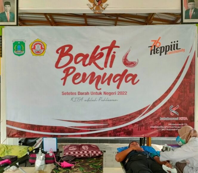 
Gabungan Komunitas dan Masyarakat Umum di Pasuruan Gelar Aksi Donor Darah