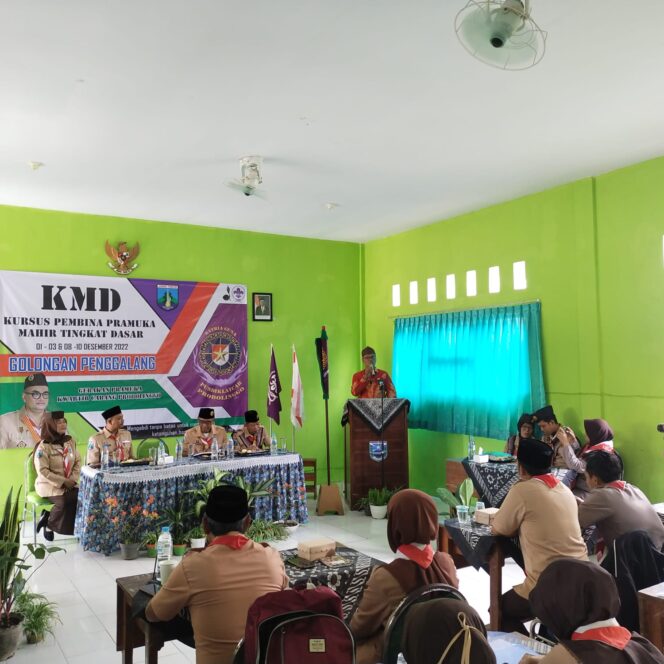 
Kwaran Pramuka Kraksaan Sukses Gelar KMD Golongan Penggalang