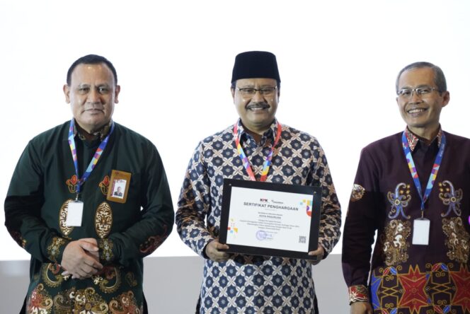 
KPK: Kota Pasuruan Peringkat Pertama Indeks Pencegahan Korupsi