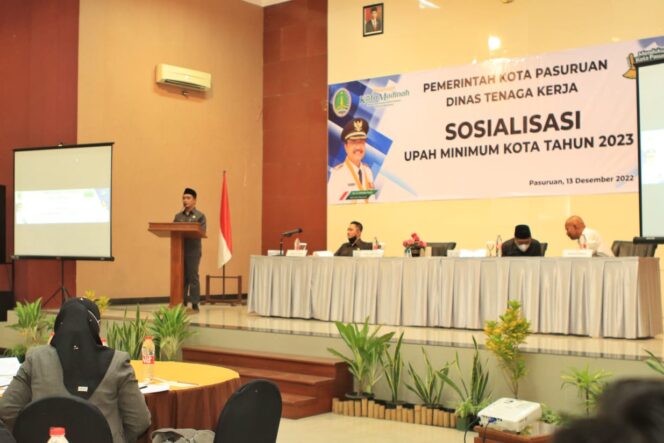 
Pemkot Pasuruan Sosialisasikan Kenaikan UMK 2023