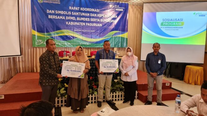
BPJS Ketenagakerjaan Gelar Sosialisasi Jaminan Sosial kepada Pengurus BUMDesa dan BUMDesma Kecamatan se-Kabupaten Pasuruan