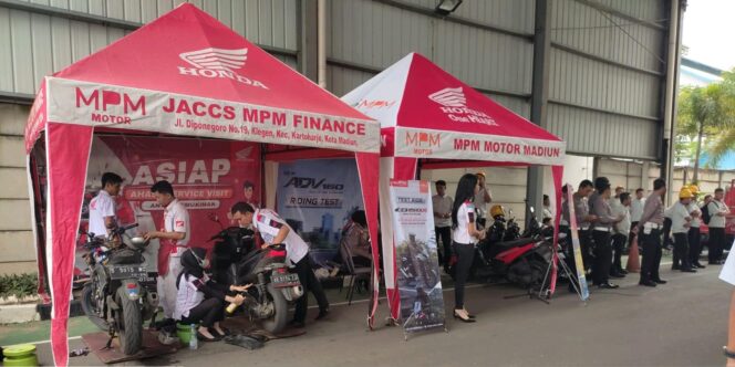 
MPM Honda Jatim Edukasi Karyawan PT. Inka Multi Solution (IMS) Bersinergi dengan Polres Madiun