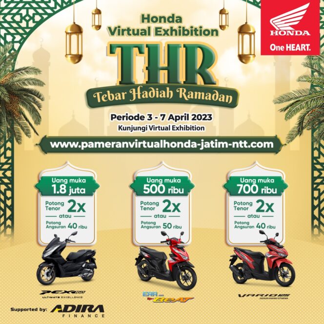 
MPM Honda Jatim Bagi THR untuk Konsumen Setia Honda