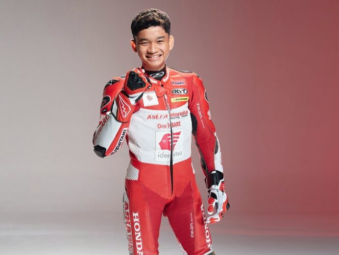 
Fadillah Arbi Siap Taklukkan JuniorGP 2023 Bersama Astra Honda Racing Team
