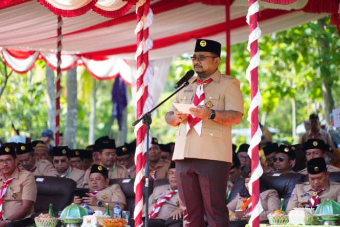 
Buka PWN PTK XVI 2023, Gus Men Dorong Pramuka Buktikan Bukan Sekedar Gerakan Tepuk Tangan