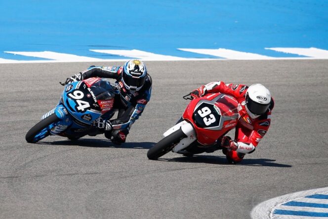 
Tampil Mengesankan, Arbi Aditama Finis 9 Besar di JuniorGP Jerez