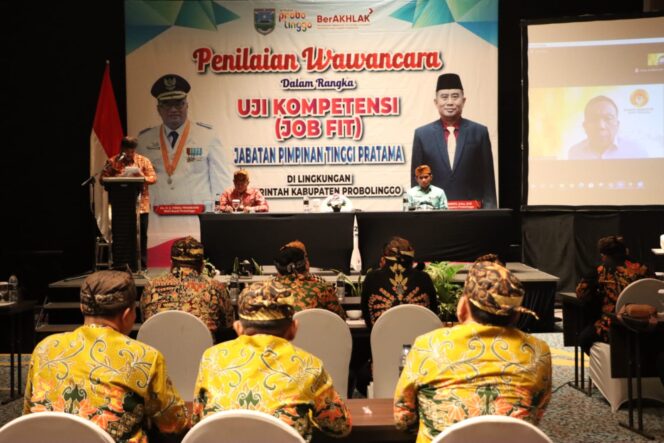 
Pemkab Probolinggo Gelar Uji Kompetensi Jabatan Pimpinan Tinggi Pratama